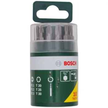 Bosch 10-delni set bitova odvrtača 2607019452-1