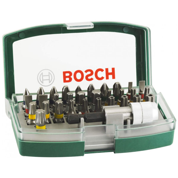 Bosch 32-delni set bitova odvrtača sa kodiranjem u boji 2607017063 Bosch 32-delni set bitova odvrtača sa kodiranjem u boji 2607017063