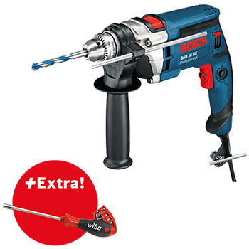 Bosch Profesionalni set GSB 16 RE + odvrtač sa SoftFinish magnetnim ležištem za burgiju 0615990K30 Bosch Profesionalni set GSB 16 RE + odvrtač sa SoftFinish magnetnim ležištem za burgiju 0615990K30