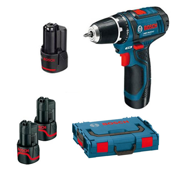 Bosch super set GSR 12V-15 akumulatorska bušilica-odvrtač + akumator GBA 12V 2.0 Ah 0615990FA2