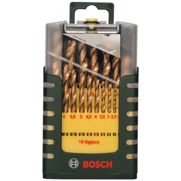 Bosch set 19-delni HSS-TiN burgija za metal 2607017152