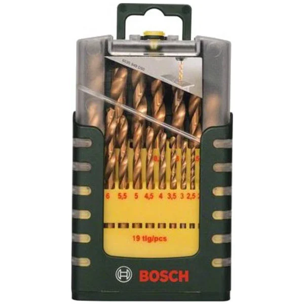 Bosch set 19-delni HSS-TiN burgija za metal 2607017152 Bosch set 19-delni HSS-TiN burgija za metal 2607017152