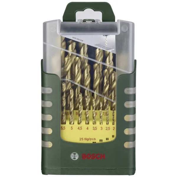 Bosch 25-delni set HSS-TiN burgija za metal 2607017154 Bosch 25-delni set HSS-TiN burgija za metal 2607017154