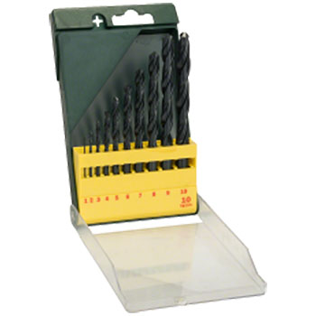 Bosch pribor za bušilice / odvrtače 10-delni set HSS-R burgija za metal 2607019442 Bosch pribor za bušilice / odvrtače 10-delni set HSS-R burgija za metal 2607019442