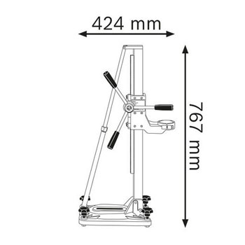 Bosch stalak za bušenje GCR 180 Professional 0601190100-1