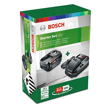 Bosch starter set 1 x akumulator PBA 18V 6,0 Ah + punjač AL 1830 CV 1600A00ZR8-2