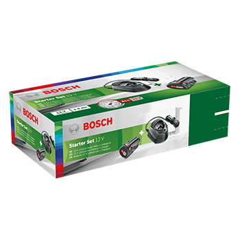 Bosch starter set 1 x akumulator PBA 12V 1,5 Ah + punjač GAL 1210 CV 1600A01L3D-4