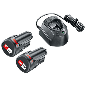 Bosch starter set 2 x akumulator PBA 12V 1,5 Ah + punjač GAL 1210 CV 1600A01L3E Bosch starter set 2 x akumulator PBA 12V 1,5 Ah + punjač GAL 1210 CV 1600A01L3E