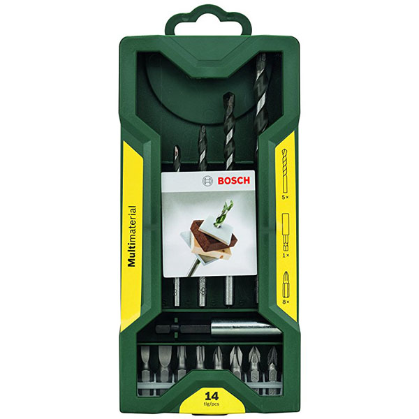 Bosch 14-delni set Mini-X-Line univerzalnih burgija 2607017161 Bosch 14-delni set Mini-X-Line univerzalnih burgija 2607017161