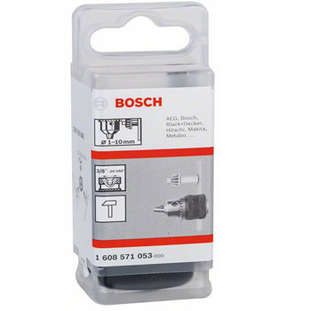 Bosch stezne glave bušilice sa ključem do 10mm 1608571053 Bosch stezne glave bušilice sa ključem do 10mm 1608571053