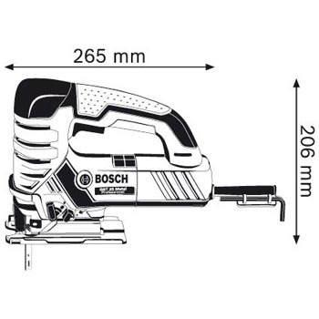 Bosch ubodna testera GST 25 Metal Professional 0601516000 Bosch ubodna testera GST 25 Metal Professional 0601516000