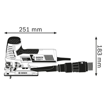 Bosch ubodna testera GST 160 CE Professional 0601517001-1