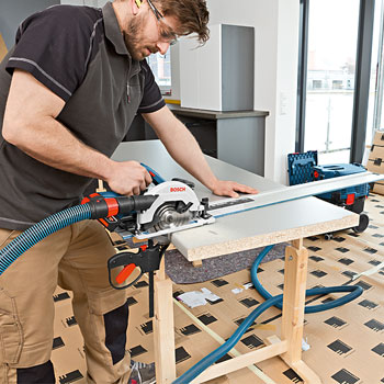 Bosch akumulatorska kružna testera GKS 18V-57 G Professional 06016A2101 Bosch akumulatorska kružna testera GKS 18V-57 G Professional 06016A2101