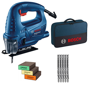 Bosch ubodna testera GST 700 Professional + 3 sunđera + 5 testera + torba 06012A7021