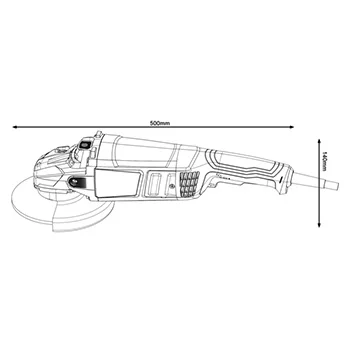 Bosch ugaona brusilica 180mm 2200W GWS 2200-180P Professional 06018C0120-7