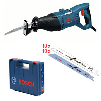 Bosch univerzalna testera GSA 1100 E sa 20 testerica + SwissPeak višenamenski alat + POKLON Chamlang duboke cipele 0615990L07-1
