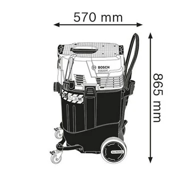 Bosch usisivač za mokro i suvo usisavanje GAS 55 M AFC Professional 06019C3300-1 Bosch usisivač za mokro i suvo usisavanje GAS 55 M AFC Professional 06019C3300-1