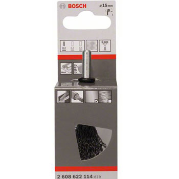 Bosch talasasta uska četkica 15x0,2 mm,čelična  2608622114 -1