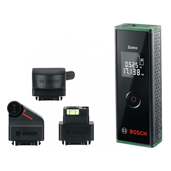 Bosch Zamo III set laserski daljinomer sa 2 adaptera 0603672701