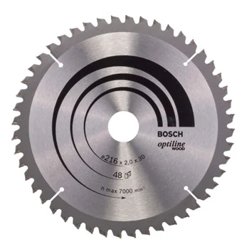 Bosch listovi kružnih testera Optiline Wood za drvo 216x30x2/1,4 48T i 60T 2608644659 Bosch listovi kružnih testera Optiline Wood za drvo 216x30x2/1,4 48T i 60T 2608644659