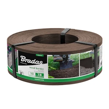Bradas graničnik wood border 78mm 10m OBWBR1008 Bradas graničnik wood border 78mm 10m OBWBR1008