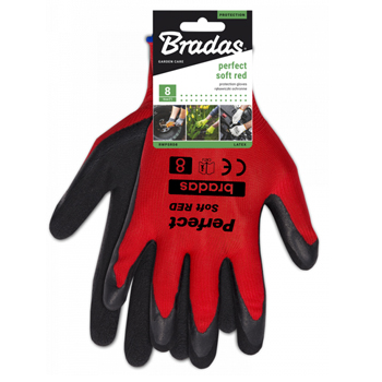 Bradas zaštitne rukavice Perfect Soft Red RWPSRD-1