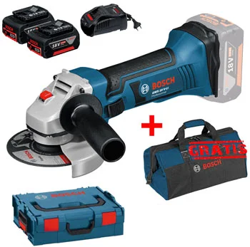 Bosch akumulatorska ugaona brusilica GWS 18-125 V-LI Professional 060193A30L + poklon Bosch torba -1 Bosch akumulatorska ugaona brusilica GWS 18-125 V-LI Professional 060193A30L + poklon Bosch torba -1
