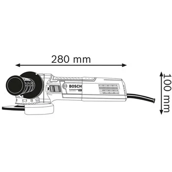 Bosch ugaona brusilica GWX 9-125 S 900W Professional X-LOCK 06017B2000-1 Bosch ugaona brusilica GWX 9-125 S 900W Professional X-LOCK 06017B2000-1