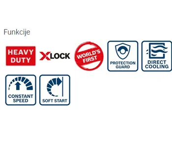 Bosch ugaona brusilica GWX 14-125 1400 W Professional X-LOCK 06017B7000 Bosch ugaona brusilica GWX 14-125 1400 W Professional X-LOCK 06017B7000