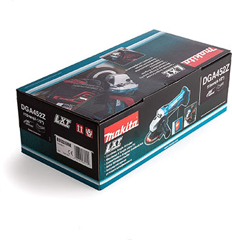 Makita akumulatorska ugaona brusilica DGA452Z Makita akumulatorska ugaona brusilica DGA452Z