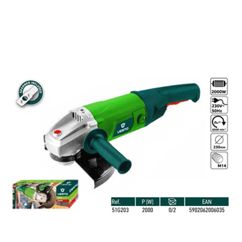 Verto ugaona brusilica 2000W 51G203 Verto ugaona brusilica 2000W 51G203