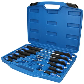 Brilliant Tools set odvijača s udarnom kapom 12 kom BT-034012 Brilliant Tools set odvijača s udarnom kapom 12 kom BT-034012