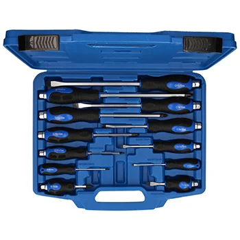 Brilliant Tools set odvijača s udarnom kapom 12 kom BT-034012 Brilliant Tools set odvijača s udarnom kapom 12 kom BT-034012