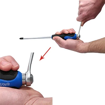 Brilliant Tools set odvijača s udarnom kapom 12 kom BT-034012 Brilliant Tools set odvijača s udarnom kapom 12 kom BT-034012