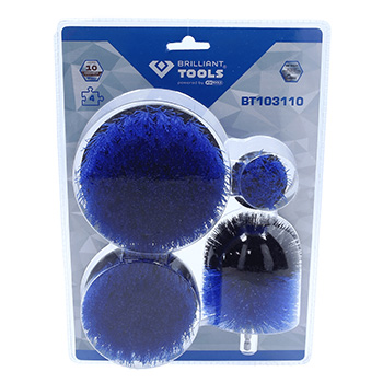 Brilliant Tools set četki - dodataka za bušilice 4 kom BT-103110 Brilliant Tools set četki - dodataka za bušilice 4 kom BT-103110
