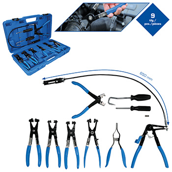 Brilliant tools set klešta za šelne 9-delni BT-521000 Brilliant tools set klešta za šelne 9-delni BT-521000