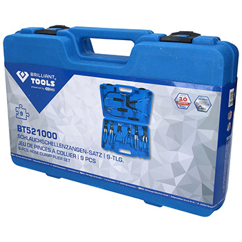 Brilliant tools set klešta za šelne 9-delni BT-521000 Brilliant tools set klešta za šelne 9-delni BT-521000