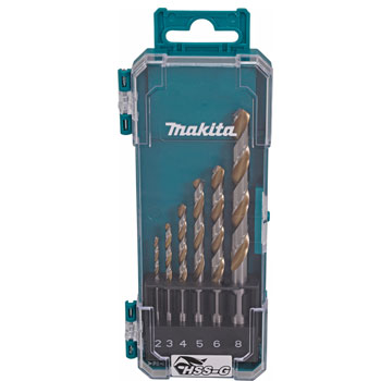 Makita set HSS-G burgija za metal 6 komada D-77241 Makita set HSS-G burgija za metal 6 komada D-77241