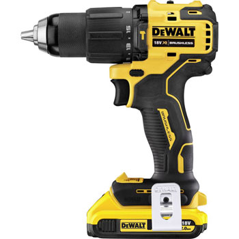 Dewalt akumulatorska udarna bušilica odvijač 18V/2Ah DCD709D2T-1