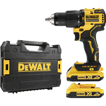 Dewalt akumulatorska udarna bušilica odvijač 18V/2Ah DCD709D2T-2