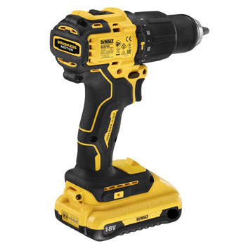 Dewalt akumulatorska udarna bušilica odvijač 18V/2Ah DCD709D2T-3