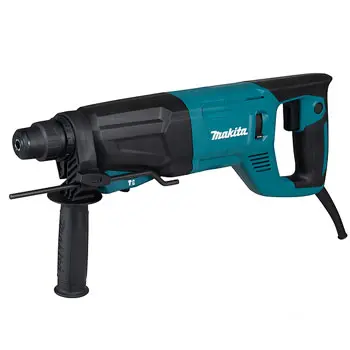 Makita elektro-pneumatska čekić bušilica 800 W, SDS-PLUS, 26 mm, 3 J, HR2680 Makita elektro-pneumatska čekić bušilica 800 W, SDS-PLUS, 26 mm, 3 J, HR2680