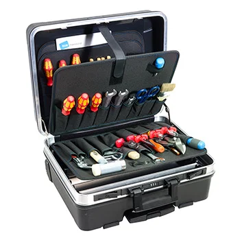 Set UNIOR vodoinstalaterskog alata od 49 delova u B&W koferu za alat GO 900/49G Set UNIOR vodoinstalaterskog alata od 49 delova u B&W koferu za alat GO 900/49G