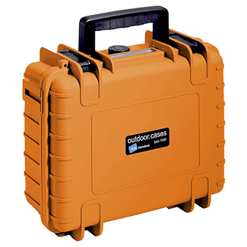 B&W International kofer za alat outdoor sa sunđerastim uloškom, narandžasti 1000/O/SI-1