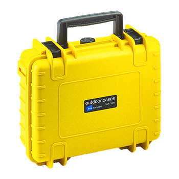 B&W International kofer za alat outdoor sa sunđerastim pregradama, žuti 1000/Y/RPD-1