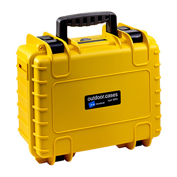 B&W International kofer za alat outdoor sa sunđerastim pregradama, žuti 3000/Y/RPD-1