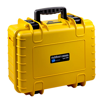 B&W International kofer za alat outdoor sa sunđerastim pregradama, žuti 4000/Y/RPD-1