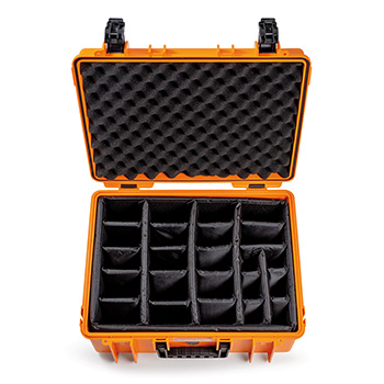 B&W International kofer za alat outdoor sa sunđerastim pregradama, narandžasti 6000/O/RPD-1