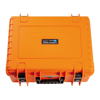 B&W International kofer za alat outdoor sa sunđerastim pregradama, narandžasti 6000/O/RPD-4