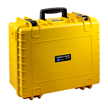 B&W International kofer za alat outdoor sa sunđerastim pregradama, žuti 6000/Y/RPD-1